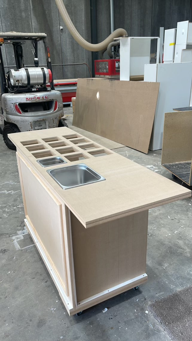 Food cart (dismentable)