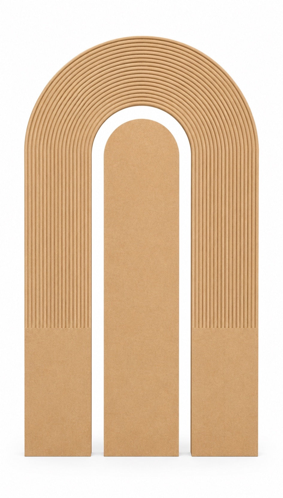 Ribbed Empty Arch Backdrop