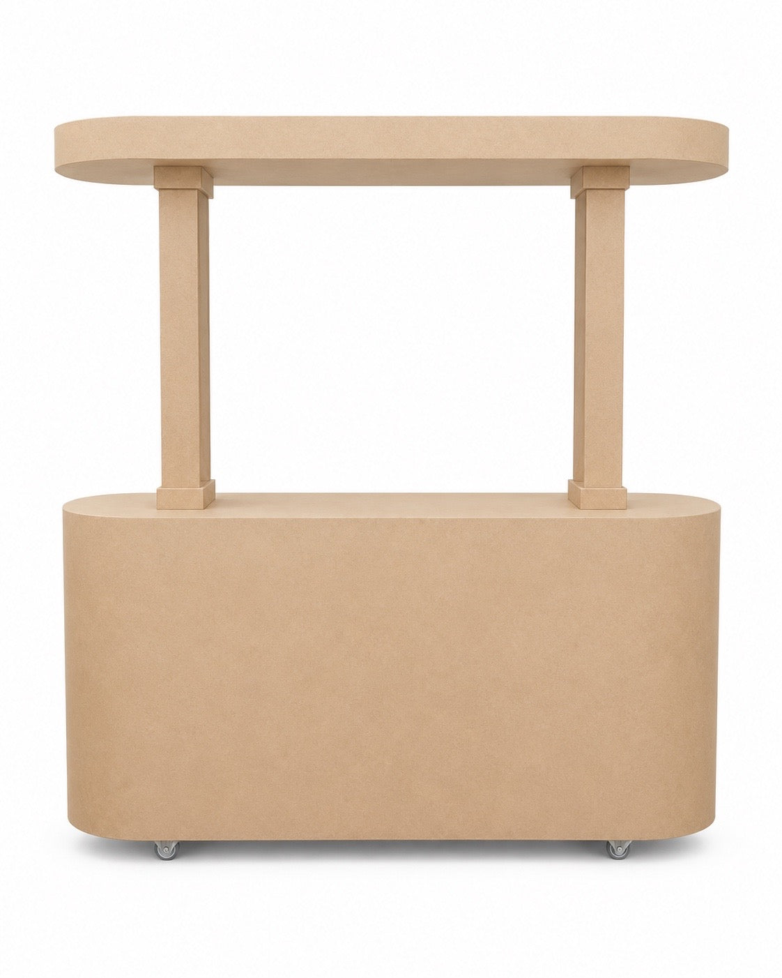 Curved Cart with Canopy