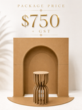 Curved Essential Backdrop Package