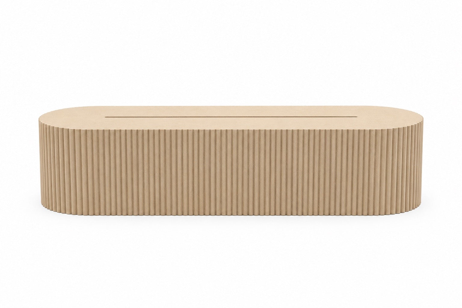 Ribbed seating chart base