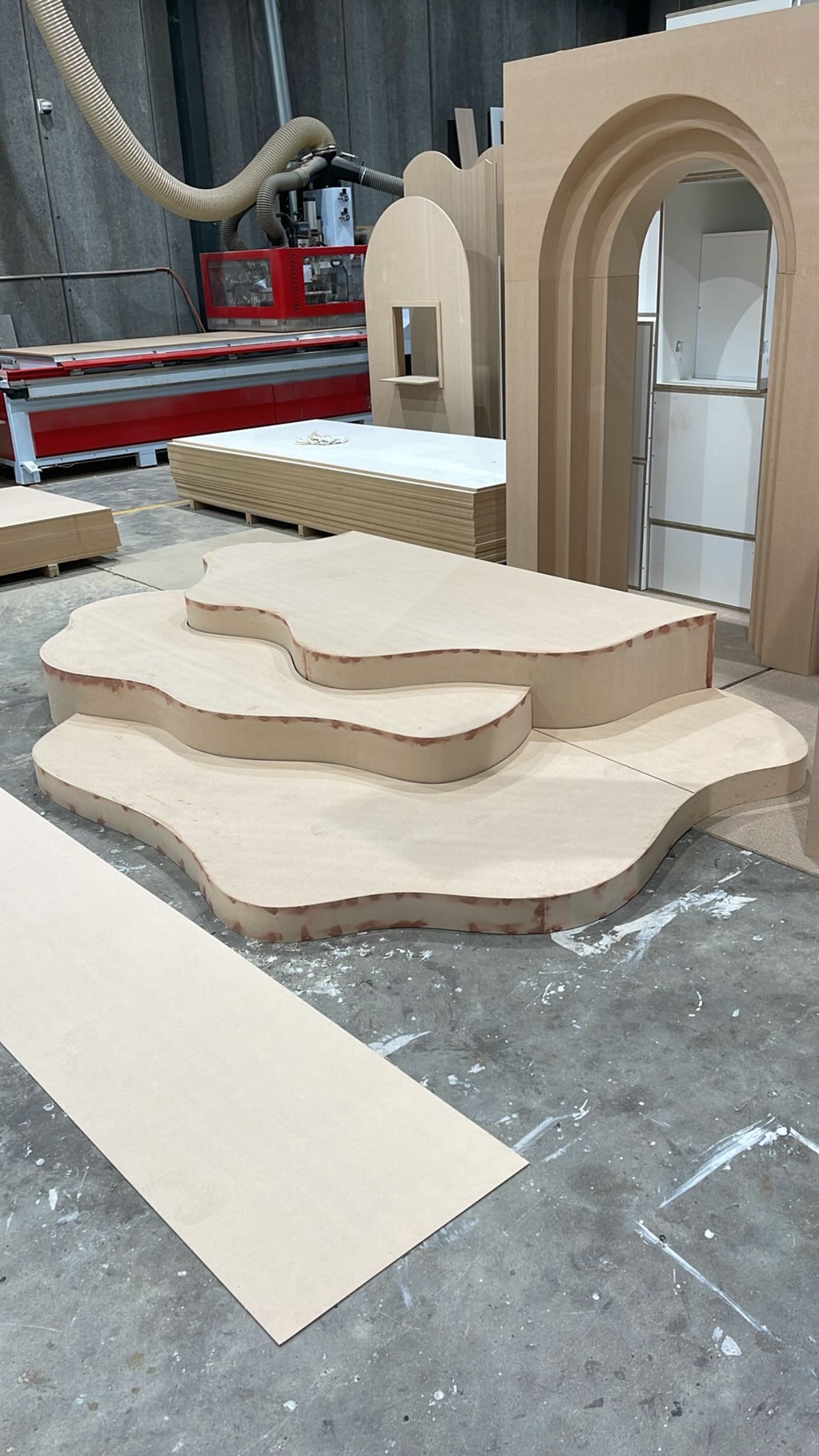 3 Tier Wavey Platform