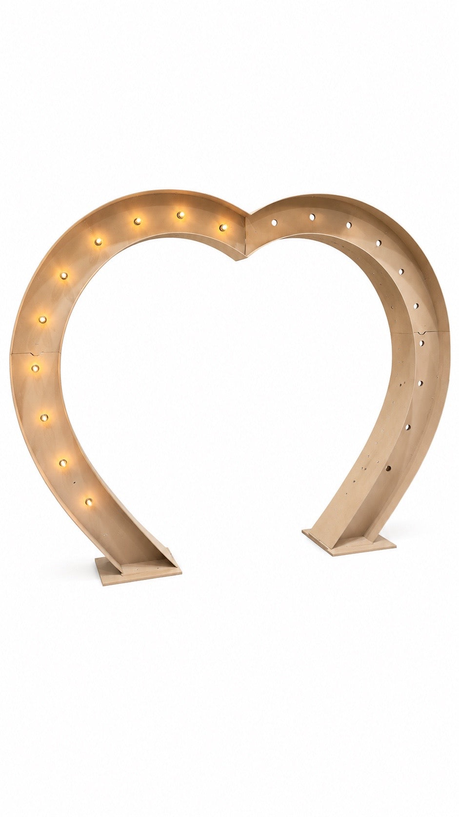 3D heart with lighting