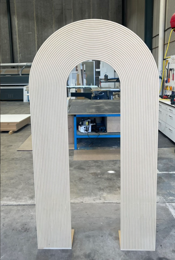 Ripped hallow backdrop