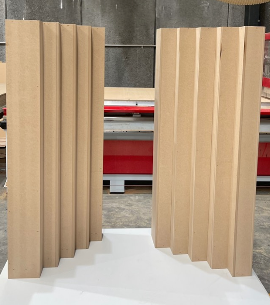 Stepped plinth